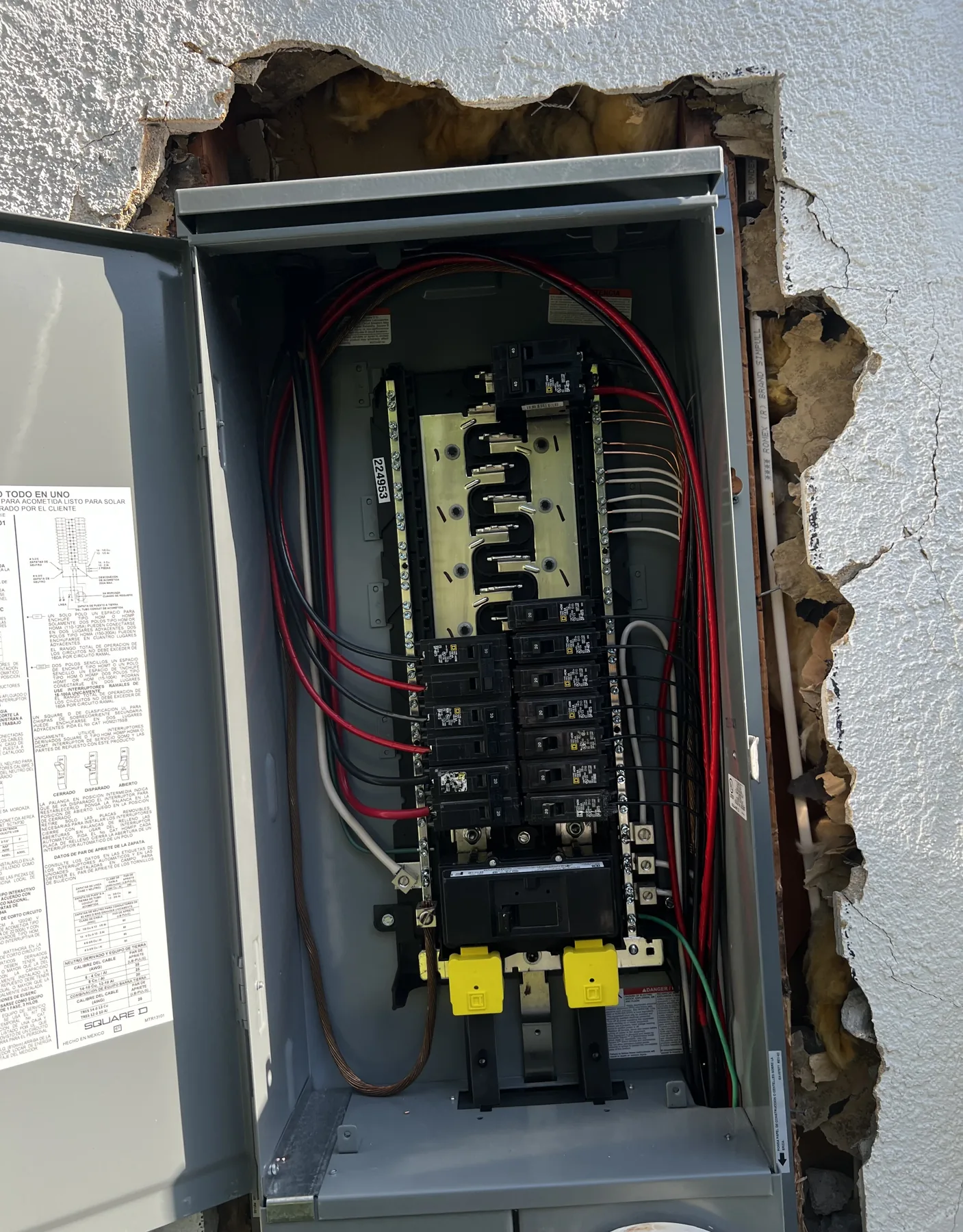 Completed Palm Springs panel upgrade by Power On Solutions
