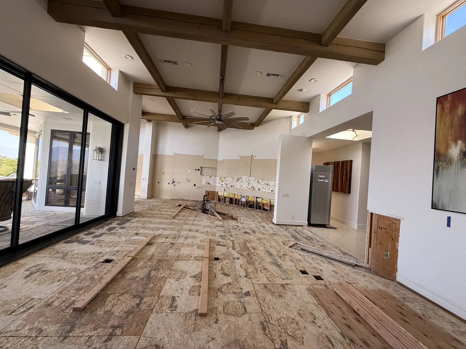 Rancho Mirage kitchen electrical rough-in by Power On Solutions