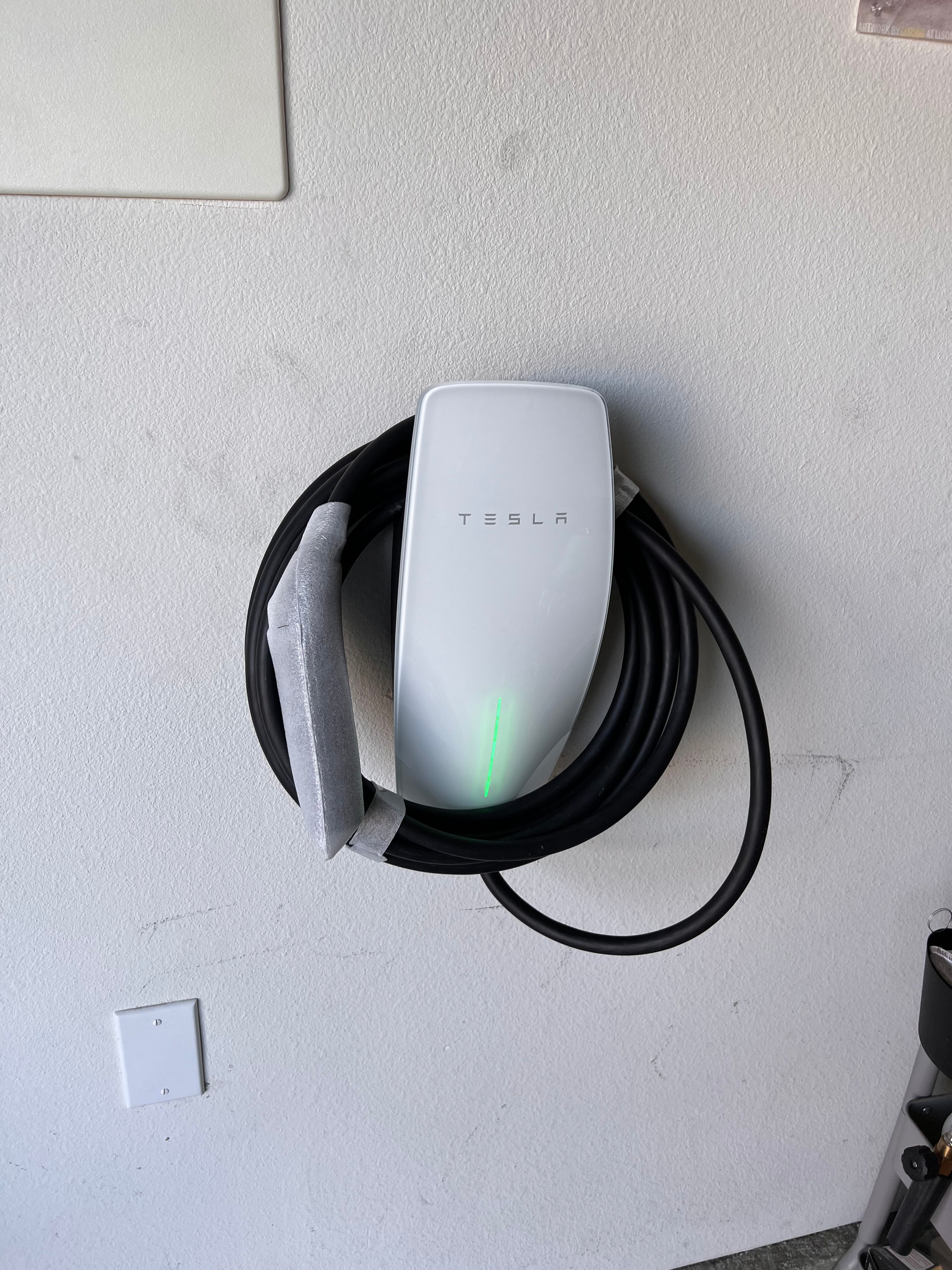Power On Solutions EV charger electrical project photo